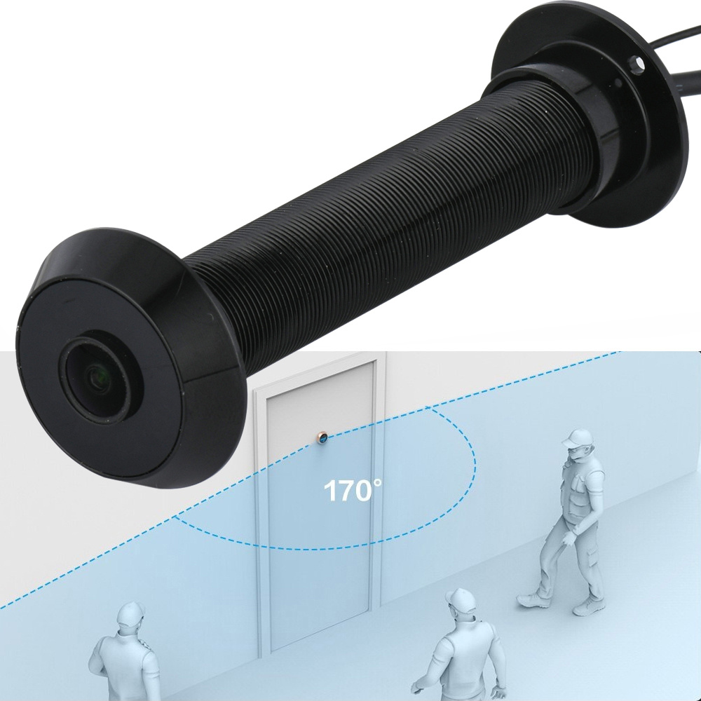 Home Security Front Door Camera - Kamera Lubang Pintu LED 1080P 2MP