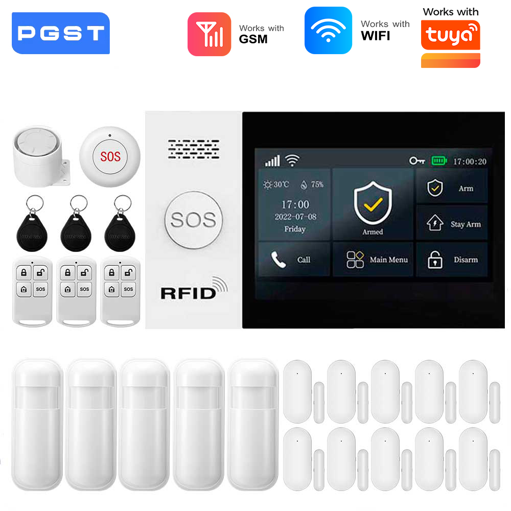 Sistem Alarm GSM Pintar WIFI 2 - Sim Gsm Alarm ulasan dan harga
