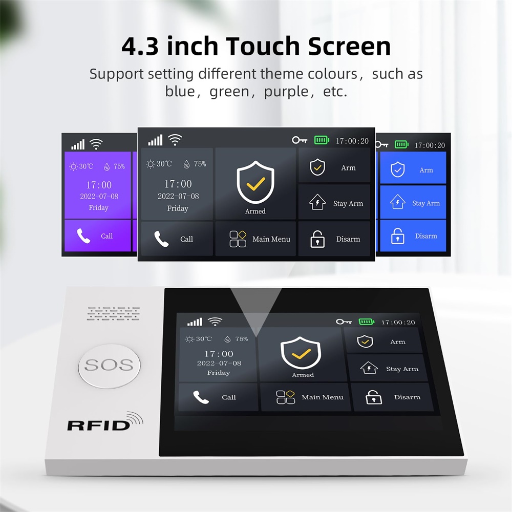 Sistem Alarm GSM Pintar WIFI 2 - Sim Gsm Alarm ulasan dan harga
