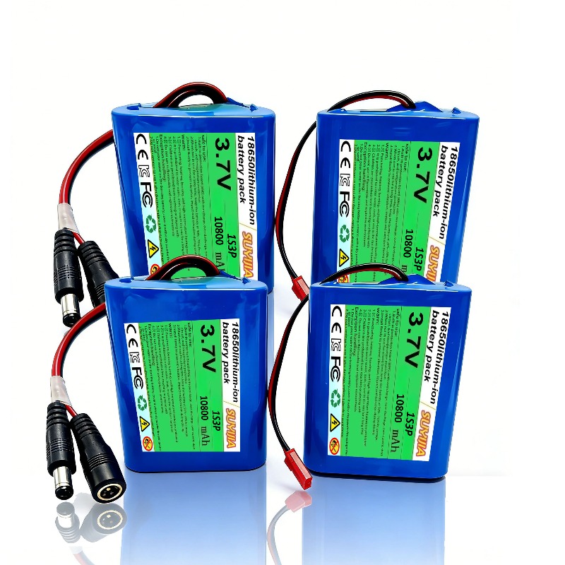 3.7V 10800mAh 1S3P 18650 Paket - Home Security Robots ulasan dan harga