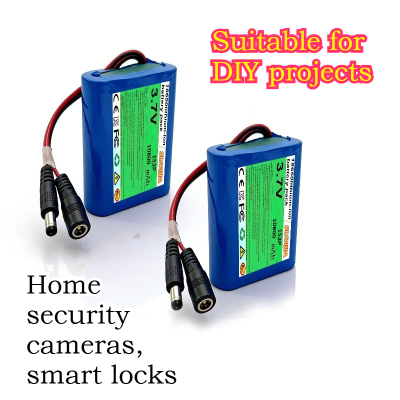 3.7V 10800mAh 1S3P 18650 Paket - Home Security Robots ulasan dan harga