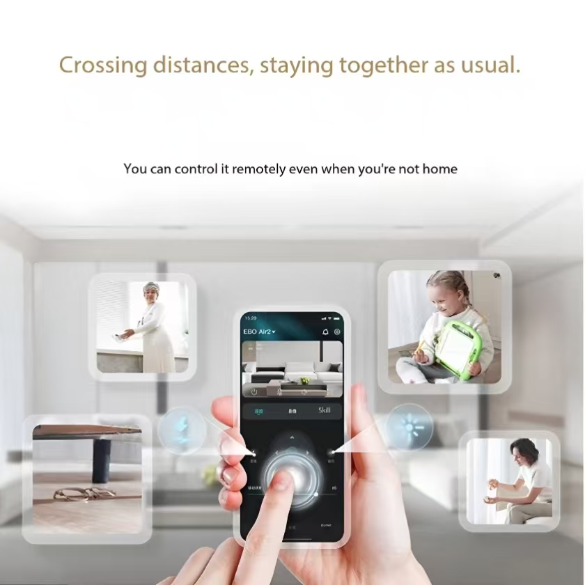 Enabot EBO AIR 2 Robot Pendamp - Home Security Robot ulasan dan harga