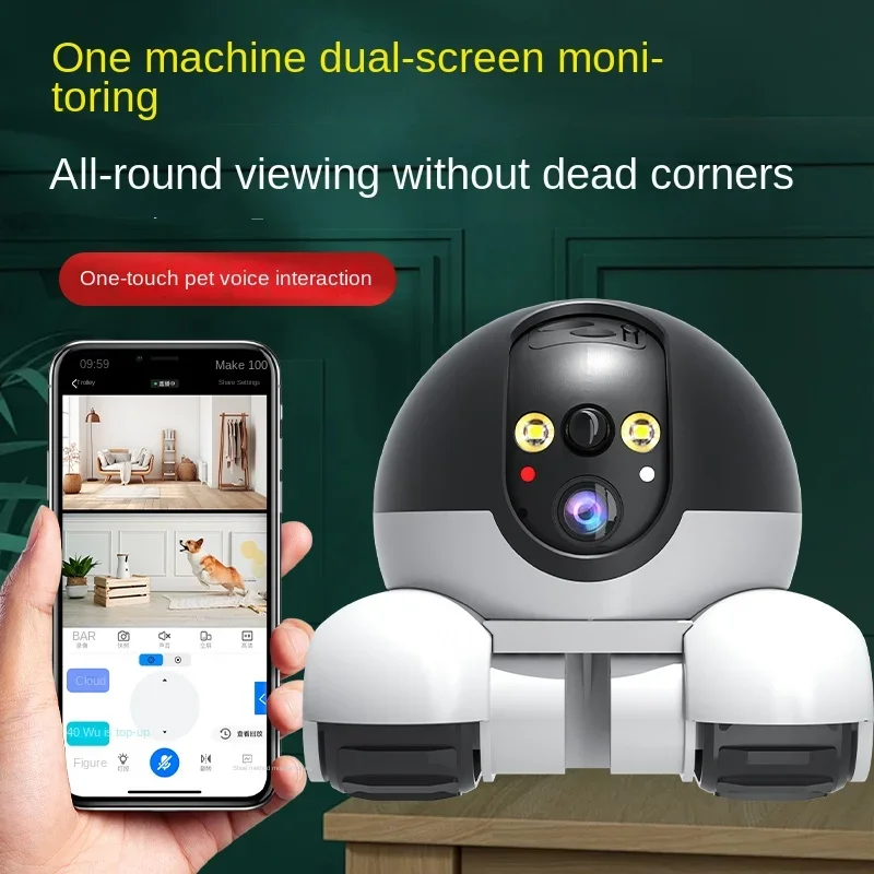 Kamera IP 2MP 5G WiFi Rumah Pi - Home Security Robot ulasan dan harga