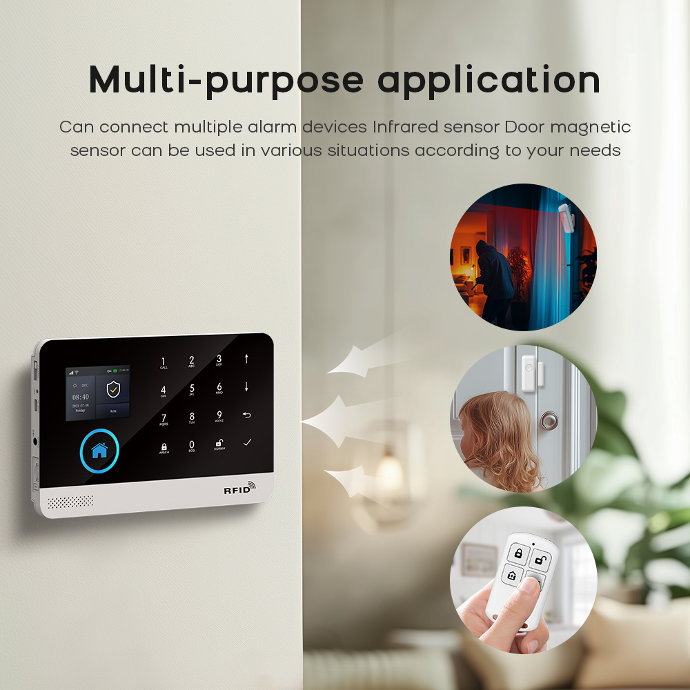 Sistem Alarm Rumah Nirkabel Wi - Home Security Front Door Camera ulasan dan harga
