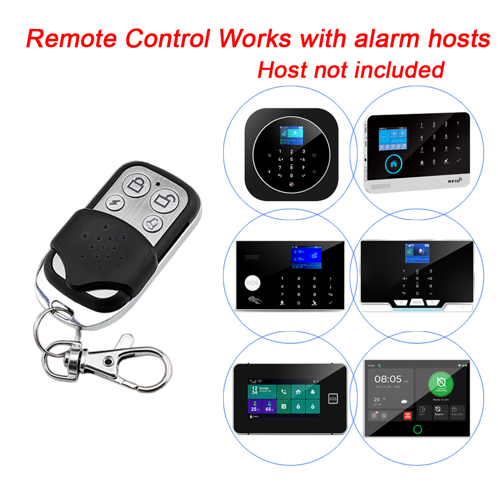Remote Kontrol Nirkabel 433MHz - Sim Gsm Alarm ulasan dan harga