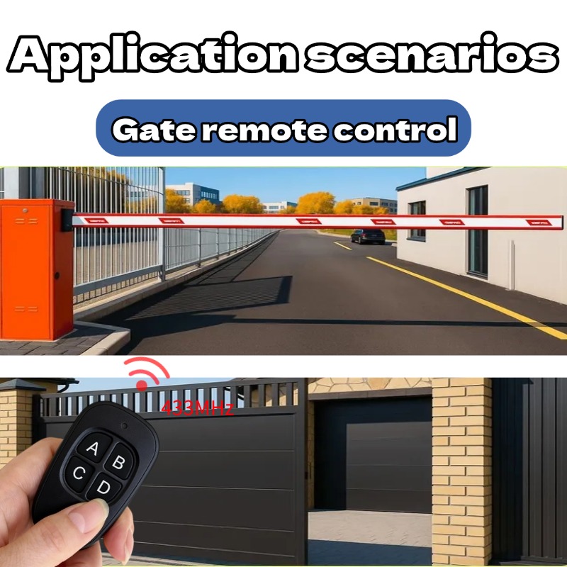 Remote Control 433MHz Belajar  - Home Security Front Door Camera ulasan dan harga