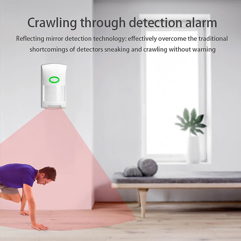 Sensor Gerak PIR Tuya Pintar W - Sim Gsm Alarm ulasan dan harga