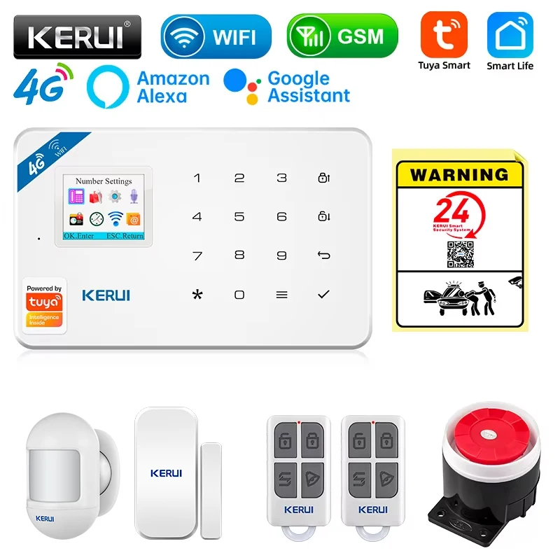 KERUI Kit sistem Alarm keamana - Sim Gsm Alarm ulasan dan harga