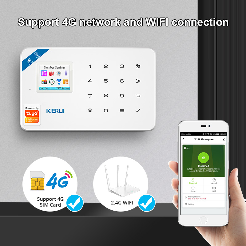 KERUI Kit sistem Alarm keamana - Sim Gsm Alarm ulasan dan harga