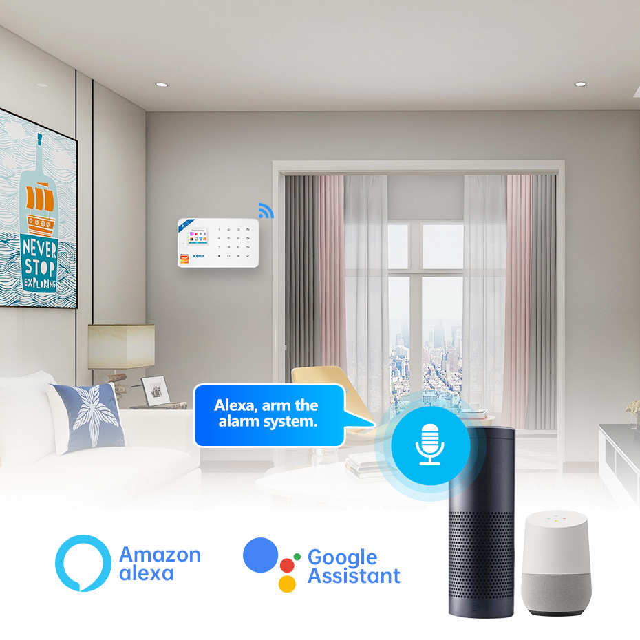 KERUI Kit sistem Alarm keamana - Sim Gsm Alarm ulasan dan harga