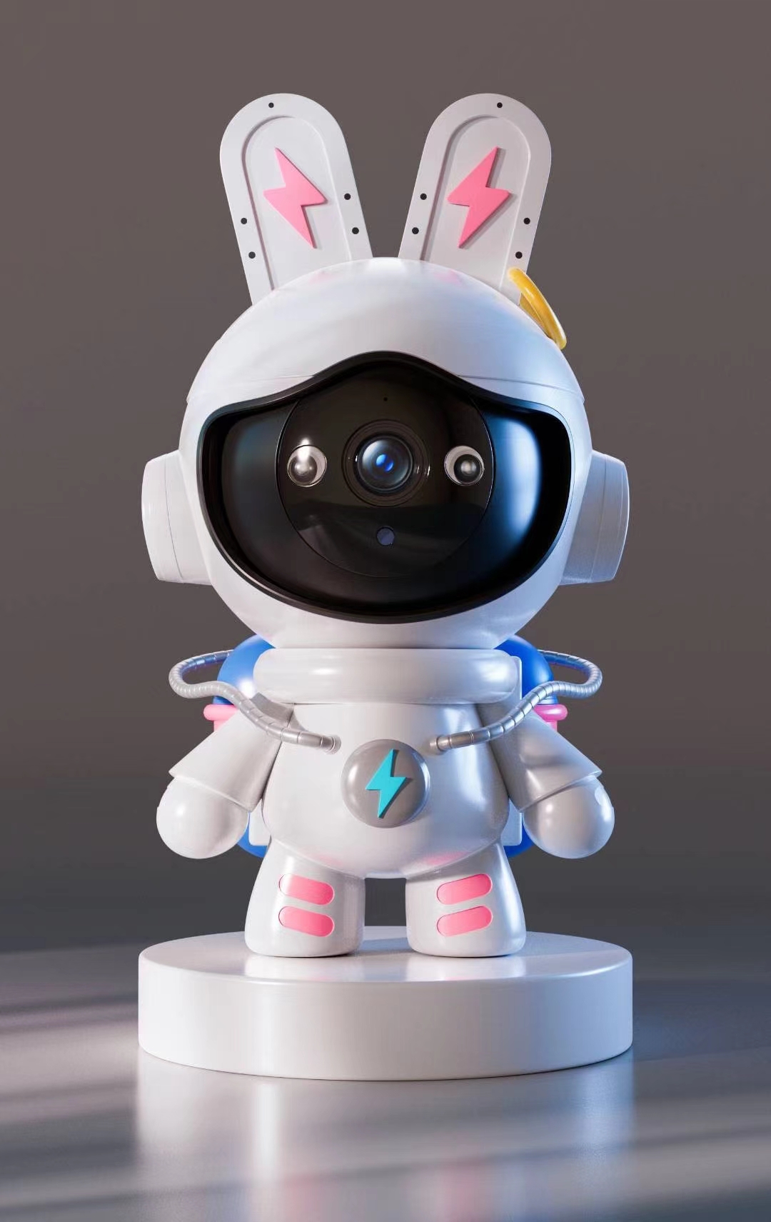 Kamera IP Robot Nirkabel 2MP 1 - Home Security Robot ulasan dan harga